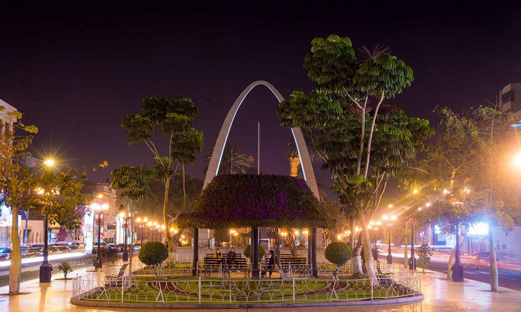 公園夜景亮化照明